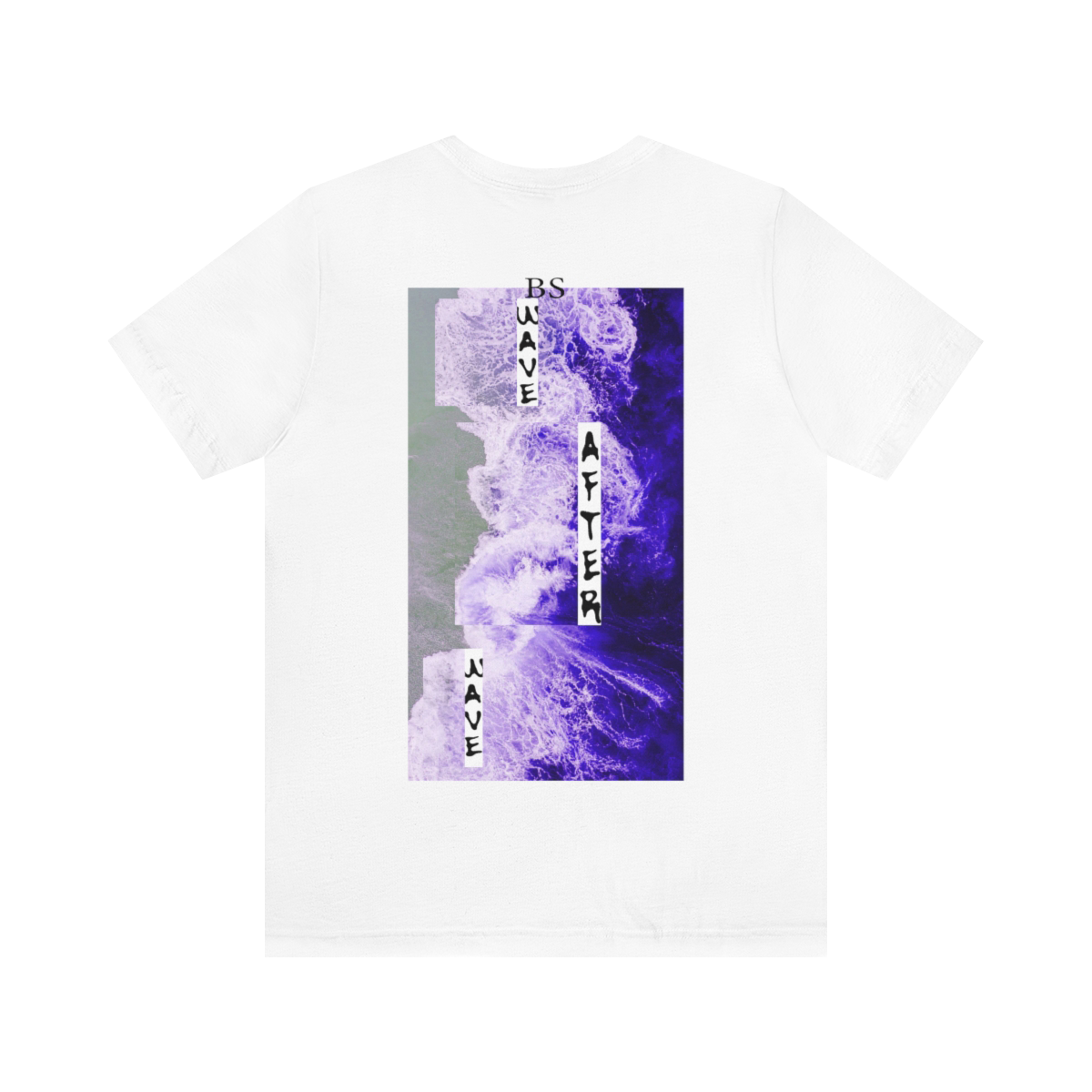 WAVE AFTER WAVE WHITE TEE